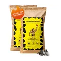 Neandertaler Feuer Tischgrillkohle Holzkohle Grillkohle – Grill Kohle für Tischgrill Balkon Dutch Oven Minigrill BBQ | Grillholzkohle Buchenholzkohle Charcoal Barbecues | Restaurant Qualität (5 kg)