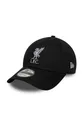 New Era Baseball Cap FC Liverpool Premier League Core Schwarz Verstellbare 9Forty Cap New E (1-St)