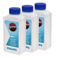 Philips SENSEO 3x 250ml Reinigungsset CA6520/00 Flüssig-Entkalker Kaffeemaschine