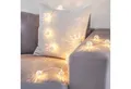Lights4fun LED-Lichterkette 16er LED Lichterkette Marokkanische Kugeln silber 24V