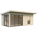 Palmako Gartenhaus Andrea Slide Naturbelassen 595 cm x 300 cm FSC®