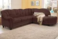 Home affaire Ecksofa Camelita, Landhaus Sofa, 2 Varianten: Recamiere- oder Ottomane, L-Form, wahlweise mit Bettfunktion