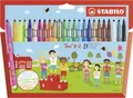 1 bis 36x STABILO Fasermaler Trio A-Z, 24er Kartonetui - SPARE BIS ZU 61%