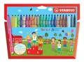 STABILO® FILZSTIFT MIT DREIKANT GRIFFZONE TRIO A-Z 24 STÜCK NEU OVP