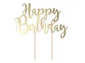 Alles Gute zum Geburtstag Tortenaufsatz - Gold