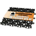 BigDean Rasengitter Kunststoff 10 Stück a 50 x 50 x 4 cm - 16 t/m² belastbar & befahrbar Paddockplatten in schwarz (2,5 m²)