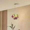Pendelleuchte Lucande, Diborah, dimmbar, Multicolor, für Wohnzimmer, Glas, Design - 30