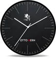 Moderne Otto Kern Design Wanduhr 30 cm geräuscharmes japanisches Uhrwerk
