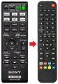 Fernbedienung geeignet für SONY HBD-F300 | HBD-F310 | HBD-TZ140