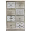 Mobili Rebecca Kommode, Hellbraun, Holz, 25x81x54 cm, Wohnzimmer, Kommoden & Sideboards, Kommoden