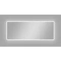 DSK Design LED-Lichtspiegel Silver Rio 180 cm x 70 cm