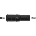 WamSter® I Schlauchverbinder Pipe Connector reduziert 22mm 20mm Durchmesser