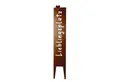 UNUS GARDEN Gartenstecker Gartenstecker groß Schild Lieblingsplatz Metallschild (1-St., ca. 115 x 19,5 cm (HxB), Rostoptik) Edelrost Gartenschild Dekospruch Deko Lieblingsplatz