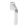 Hoppe Fenstergriff NY 0810S/US10 100Nm Alu.32-42mm F9016 Secustik®/VarioFit®