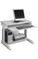 PC-Arbeitstisch H720-1100xB900xT500mm lichtgrau fahrbar