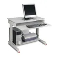 PC-Arbeitstisch H720-1100xB900xT500mm lichtgrau fahrbar Noname Tisch 6810-9