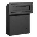 Mauerdurchwurf Briefkasten Einbaubriefkasten Briefkasten 304x150x405mm
