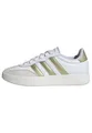 adidas Damen BARREDA Shoes, FTWR White/Gold met./Alumina, 40 2/3 EU