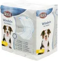 TRIXIE Hundewindeln für Rüden Größe M-L – Saugfähige Rüdenbinde bei Inkontinenz & Markierverhalten – 12 St. mit Klebeverschluss & Gummiband für mehr Komfort, 46-60 cm Taillenumfang – 23642