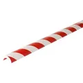 Schutzprofile Typ R30 für Rohr-Durchmesser 20-40 mm, rot/weiss, 100x5x2,5 cm