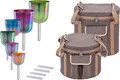 Meinl Sonic Energy Essence Solfeggio Crystal Singing Bowl Set 6-teilig Tasche