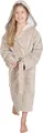 Wewo Fashion Kinderbademantel "8521" Gr. 146, grau (stone), 146/152