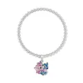 Disney - Silver Plated Stitch Charm Bracelet NEU