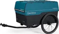 Qeridoo Qubee XL Cargo / Lastenanhänger, Farbe: Petrol