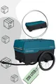 Qeridoo Fahrradlastenanhänger Qubee XL Cargo / Lastenanhänger - Farbe: Limited Edition Petrol