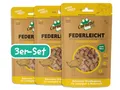 Carnello Federleicht – Hunde Leckerlis, Leckerli Hund, Trockenfutter Hund Getreidefrei – Wiederverschließbare Beutel (3 x 60g)