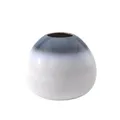 like. by Villeroy & Boch Lave Home Vase Egg Shape, 14,5x14,5x13cm, Bleu