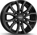 Dezent KC black/polished 7.5x17 ET38 - LK6/139.7 ML67.1 Alufelge schwarz