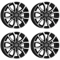 4 Dezent KC dark Felgen 7.5Jx17 6x139.7 für Mitsubishi L200 Pajero