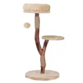 Duvo+ Kratzbaum Nina Naturholz 46x40x86cm, beige