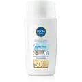 NIVEA SUN Ultra Light leichtes getöntes Fluid SPF 50+ Farbton Medium 40 ml