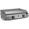 Gas plancha 6400w edelstahlplatte 59,5x39,5cm Forge adour BASE G60I - Silber
