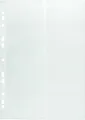 Durable Visitenkartenhüllen A4, für Ringbücher und Ordner, 10 Stück, transparent, 238919