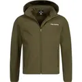 L KJ-57|KIRKJUBØUR "Hestur" Herren Softshell Jacke 10.000 mm Wassersäule khaki braun - Grün - L
