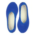 Beck Schläppchen AirBecks Mesh mit atmungsaktiver Sohle Gymnastikschuh (in vielen Farben und Größen erhältlich, robuste und flexible Materialien, leichter Barfußschuh) Laufsohle und Obermaterial sind atmungsaktiv blau 29