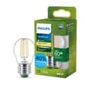Philips LED UltraEfficient Clear P45 Glühfadenlampe, E27 Edison-Schraube, Energieklasse A, 806 lm, entspricht 60 W, Warmweiß (2700 K), EyeComfort, 50.000 Stunden, 1 Packung