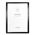 Artower® Bilderrahmen Schwarz Metall Dünner Rahmen für 13 x 18 cm | Posterrahmen Groß Collage | Picture Frame Metal 13x18 cm | Aluminium Schmal Bilderrahmen | Black Poster Rahmen