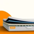 Emma One+ Matratze 90x200 H3 Hart – Kühlende & atmungsaktive 3-Zonen-Schaummatratze – Ergonomisch, Klimaregulierend & Waschbarer Bezug – Für alle Schlafpositionen geeignet