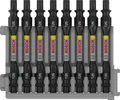 Bosch 8x PRO Impact Schrauberbits mit Doppelklingen und Pick and Click-Index (170 x 120 mm, Professional Zubehör Schraubendreher, Schraubendreher)