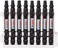 Bosch Professional 8tlg. Doppelschrauber Bit Set Torx (Impact Control, 8 x T25-T