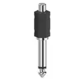 Hama Audio-Adapter, Cinch-Kupplung - 6,3-mm-Klinken-Stecker Mono (00205188) Audio- & Video-Kabel