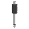 Hama AUX-Cinch-Kupplung auf 6.3 mm Klinken-Stecker, Audio-Adapter, 00205188