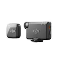 DJI Mic Mini (1 Sender + 1 Empfänger), Kabelloses Lavalier Mikrofon, Bluetooth OsmoAudio Mikrofon USB-C, Mini Mikrofon für Handy/Kamera, iPhone, Android, Vlog, YouTube