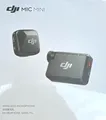 DJI Mic Mini (1 TX + 1 RX) Kabellos Kompakt USB Kameramikrofon Grau NEU L3