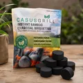 CasusGrill  1 kg. natürliche Grillbriketts Grillkohle aus Bambus Briketts