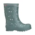 Viking Jolly Print Rubber Boots, Bluegreen/White, 27